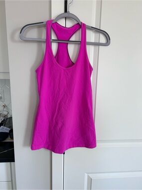 Lululemon Racerback Tank Vibrant Magenta Activewear Yoga Workout Top Athleisure